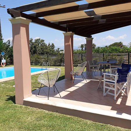 Villa Filia Almiros Beach Bagian luar foto
