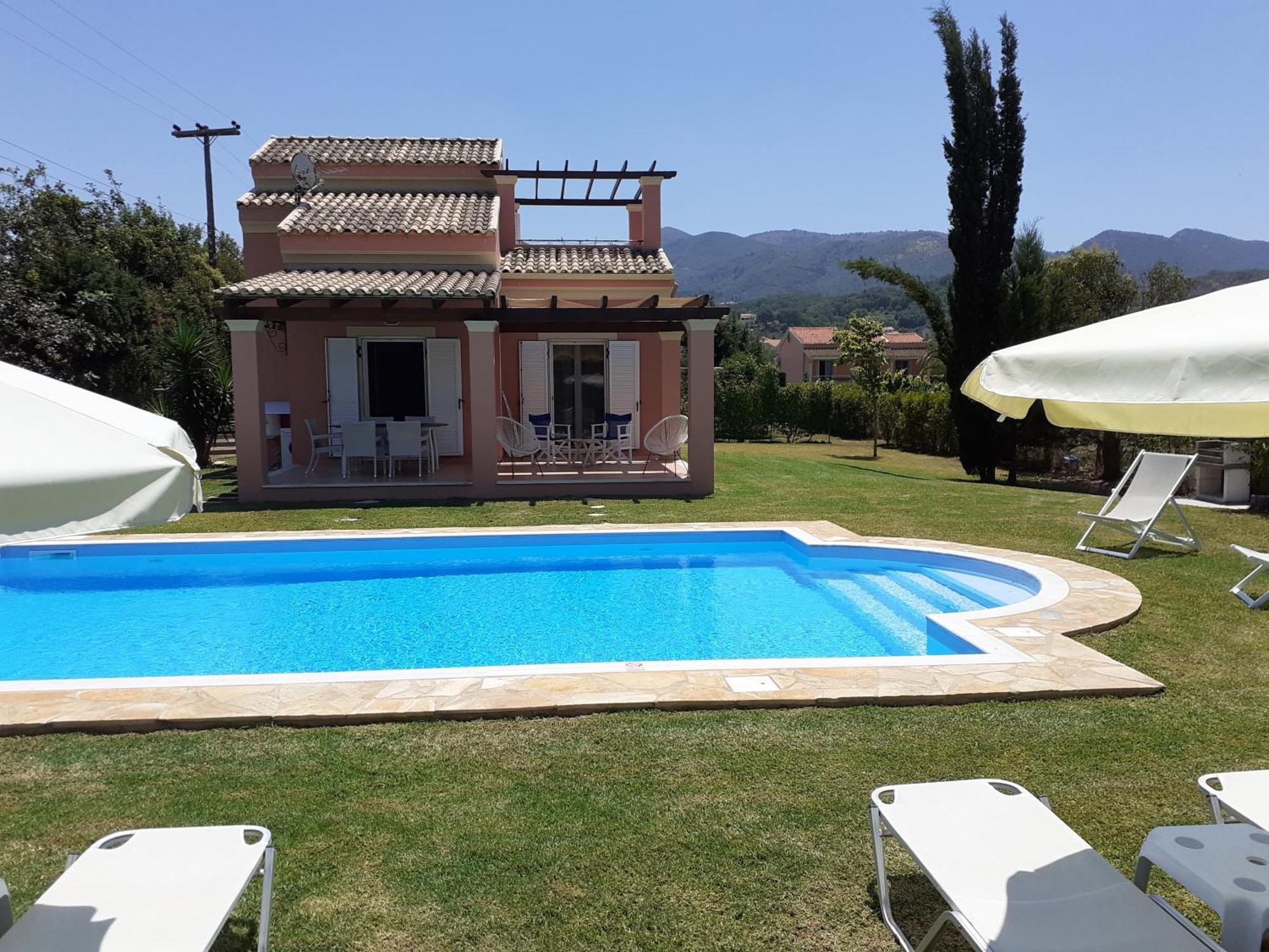 Villa Filia Almiros Beach Bagian luar foto