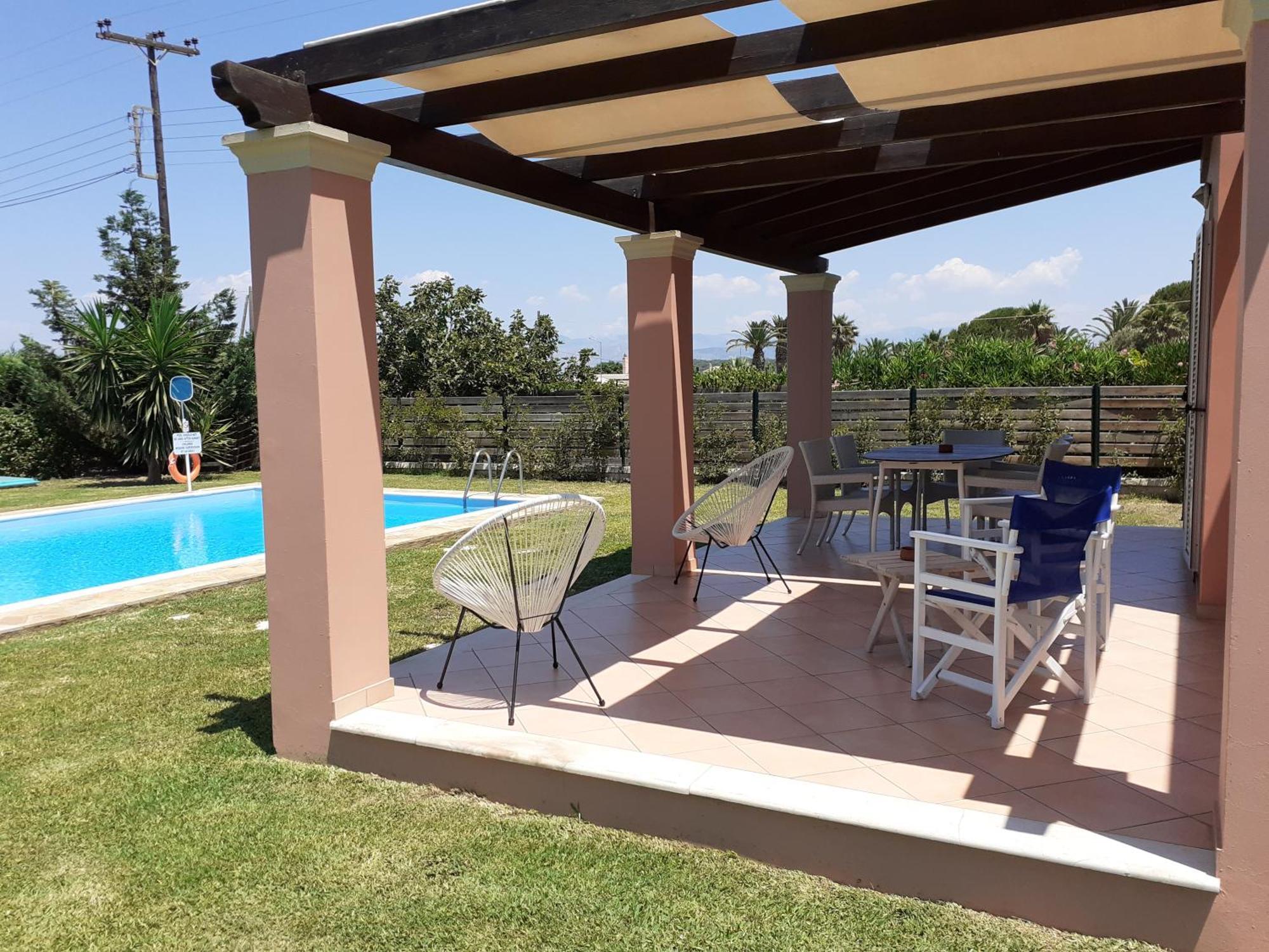 Villa Filia Almiros Beach Bagian luar foto