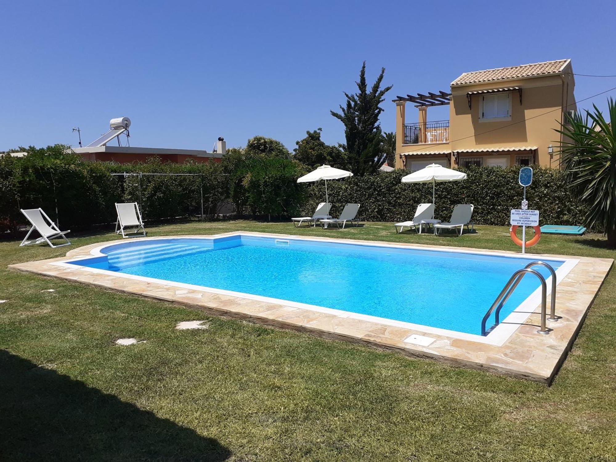 Villa Filia Almiros Beach Bagian luar foto
