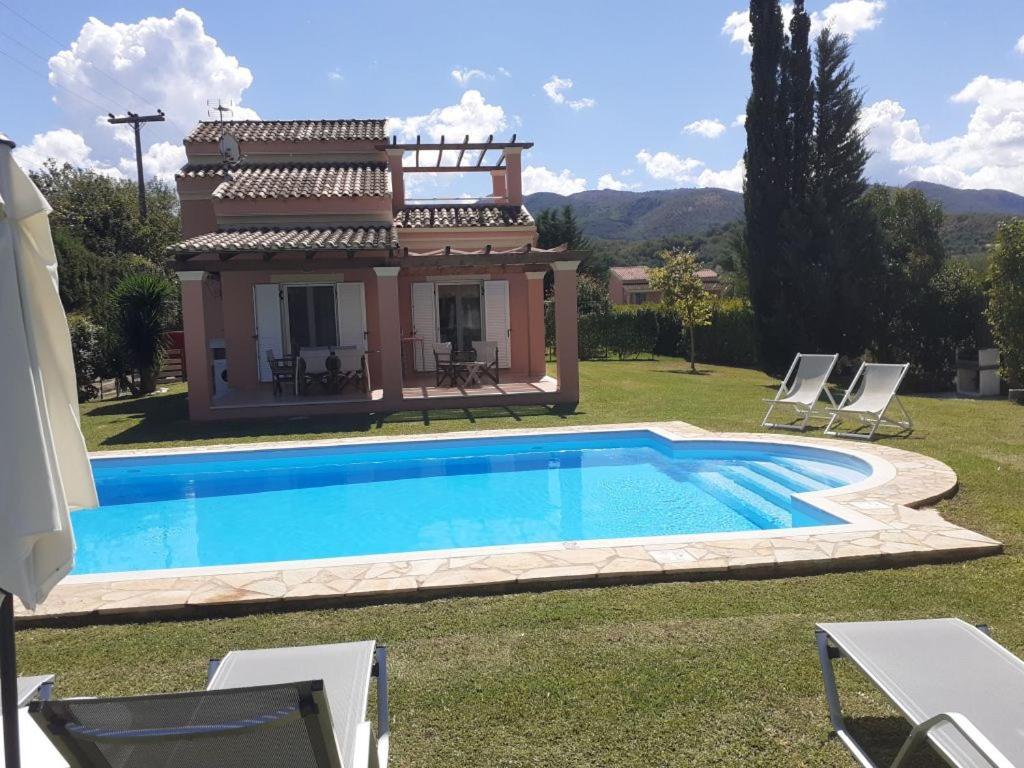 Villa Filia Almiros Beach Bagian luar foto