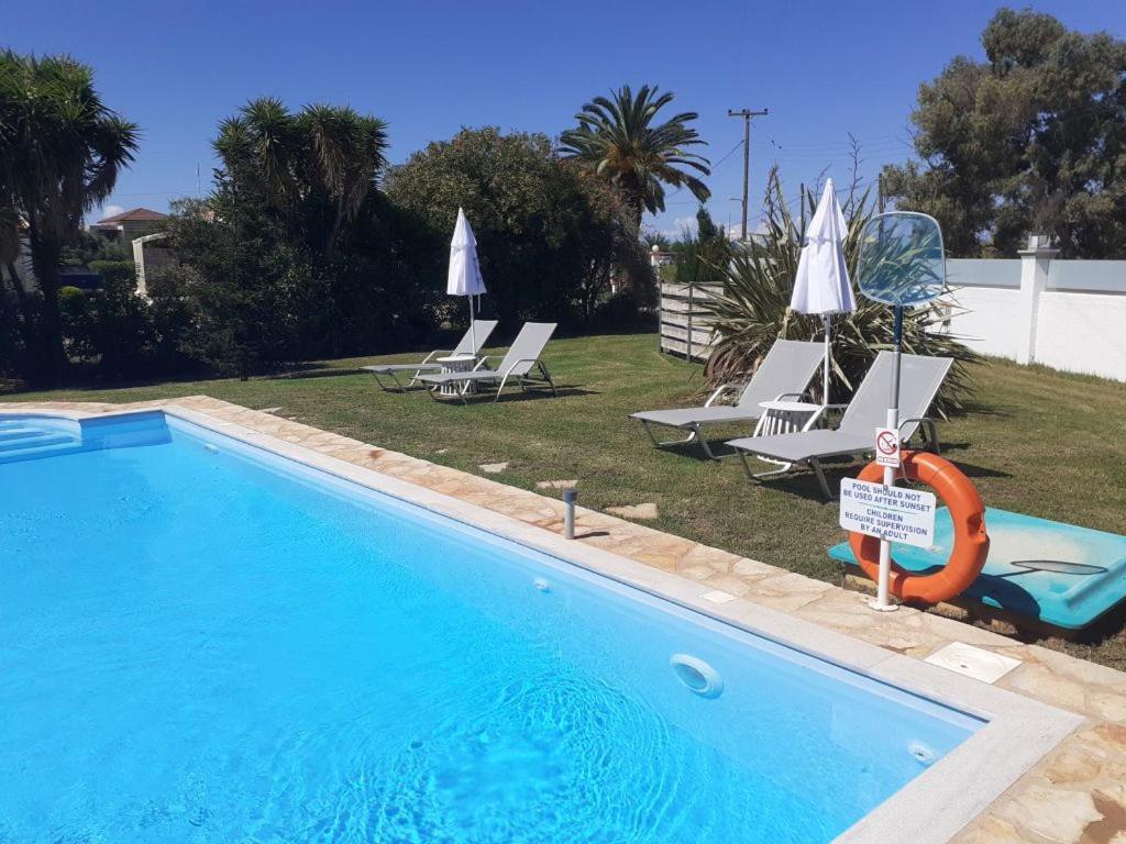 Villa Filia Almiros Beach Bagian luar foto